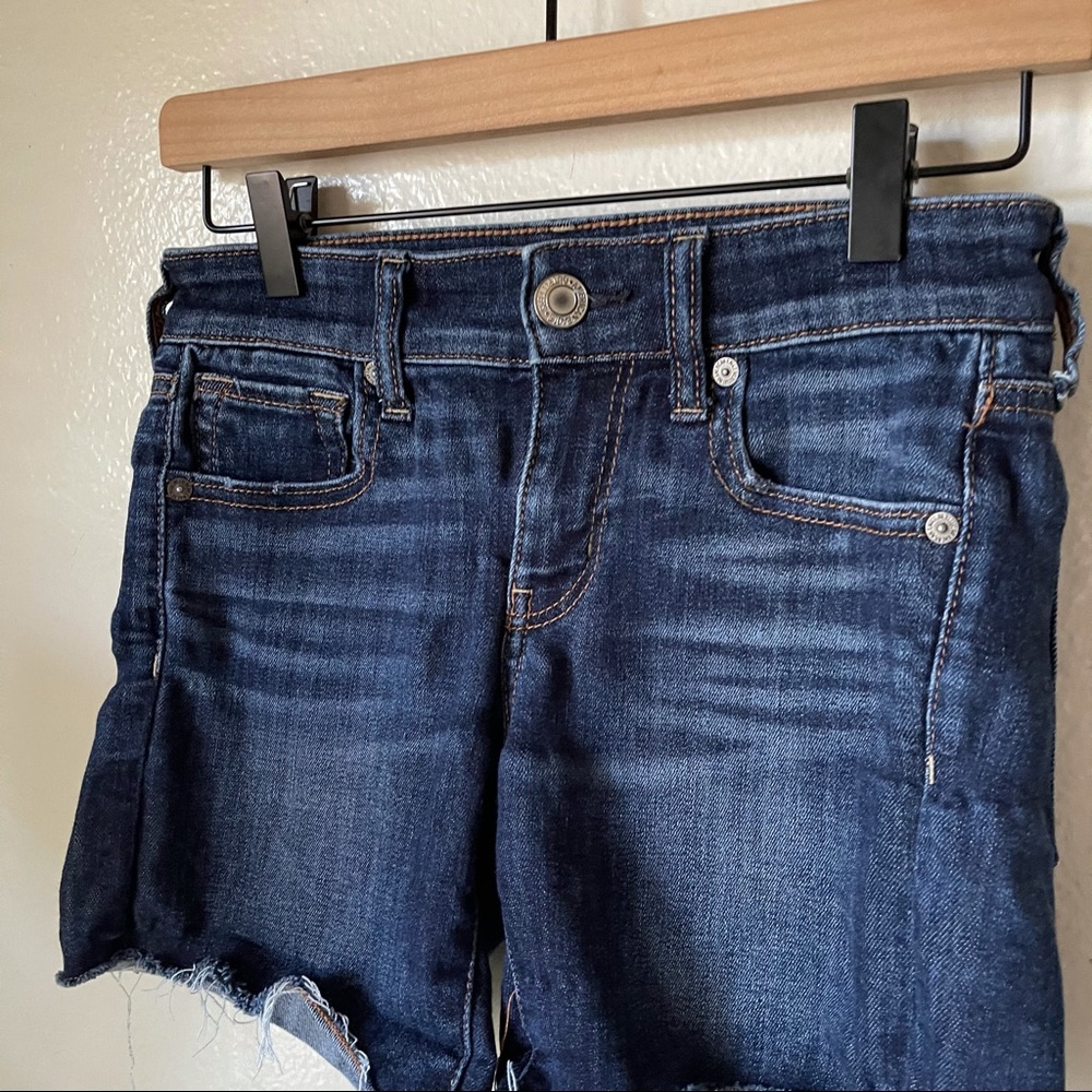 American Eagle | Midi Denim Shorts - Picture 2 of 7